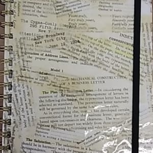 Upcycled Journal by Mary Pena