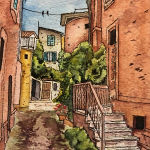 Italian Alley by Christine White Swetye