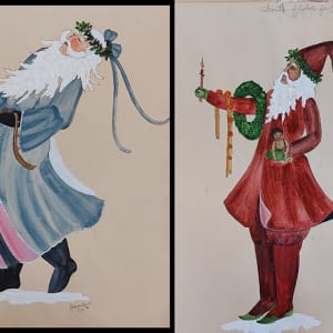 Christmas Paintings by Charlene Bueker Smith