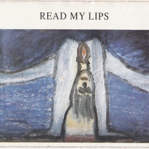 'Read My Lips' Exhibition's  invitation (front side)