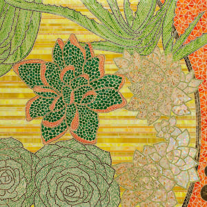 Summer Succulents by Gina Dominguez