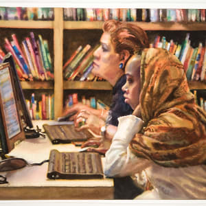 The Library by Karen Frey