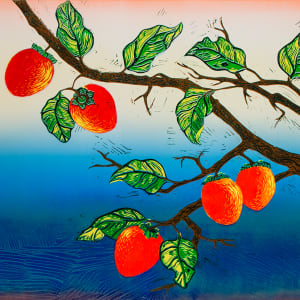 Energetic Persimmons by Nancer J. LeMoins