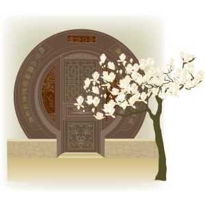 Round Gate by Ophelia Ho