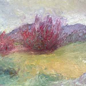 Near Glendale Ridge Grape Vines - $425 by Susan Barocas
