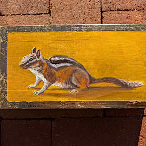 Solid Gold (chipmunk) by Karine Swenson