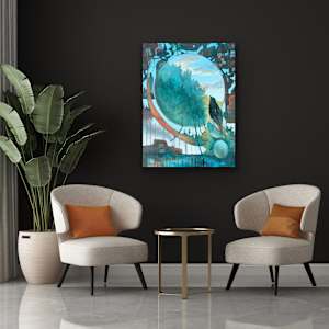 Escape from Chaos by C Mawle Art 
