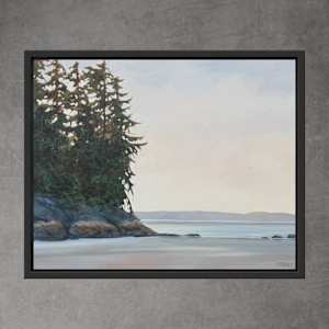 A Gentle Coast by C Mawle Art  Image: frame not included