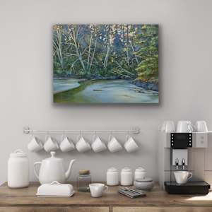 Trickle to the Sea by C Mawle Art 