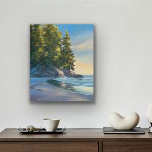 Beaches End by C Mawle Art 