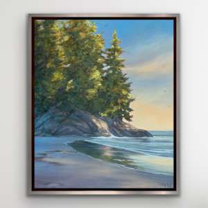 Beaches End by C Mawle Art  Image: Frame not included 