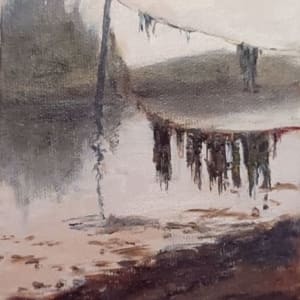 Sea Laundry Hang Up by Dale Cook