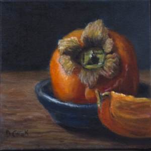 Still Life - Persimmon by Dale Cook
