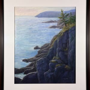 Only At The Precipice Can We See Ahead by Dale Cook  Image: Only At The Precipice Can We See Ahead, Framed