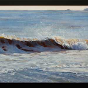 The Bay's Crinoline by Dale Cook  Image: The Bay's Crinoline Acrylic on canvas framed