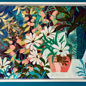 Kitty by Clare Hogan  Image: Framed and ready to hang.