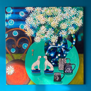 Daisies and Dogs by Clare Hogan 