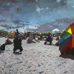 Beach w Weather by Bruce Marsh