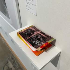 Portrait of our Home by Josephine Jules Kellogg  Image: Josephine Jules Kellogg, "Portrait of our Home", 2025, sketch book, 3.625 x 6.5 x 1.375 in. (part III)