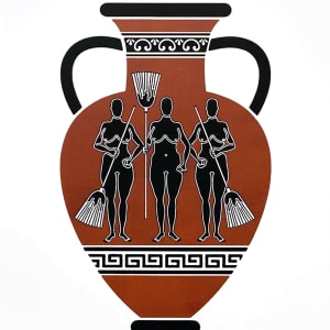 Series Greek Vases by Linda Behar