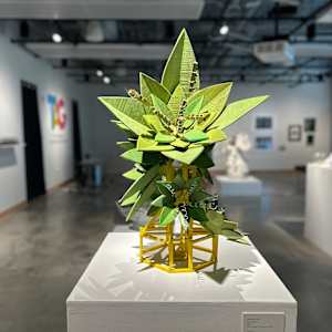 Resurgence by Isabelle Kelly  Image: Gallery view of "Resurgence" by Isabelle Kelly from the "49th Annual ACC Student Art Exhibition."