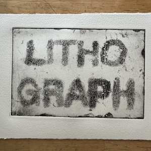 LITHOGRAPH by Jaysen Zhang