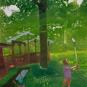 Planting A Tree by William Mathie