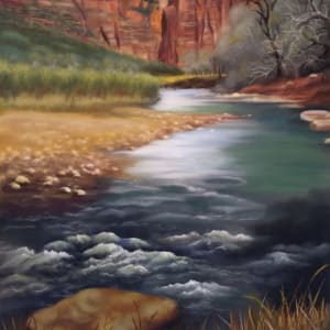 Zion Creek by Patsy Ruth Kroeckel