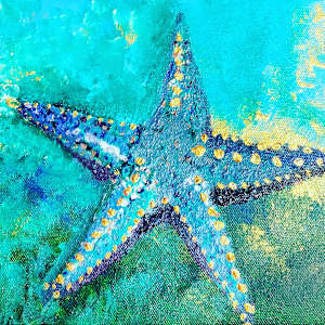 Blue Starfish by Sheila Gambino