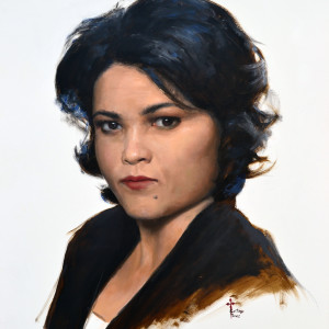 Young Michelle by Santiago Perez