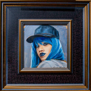Blue and Eccentric Portrait 