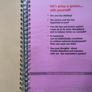 Artist Book: Ask Yourself IV by Amarachi Okafor (Orie) 