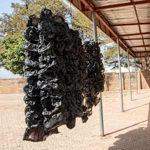 Cashless Society Bags (About Black and the Bag Wall Series) by Amarachi Okafor (Orie) 