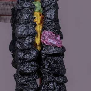 Cashless Society Bags (About Black and the Bag Wall Series) by Amarachi Okafor (Orie) 