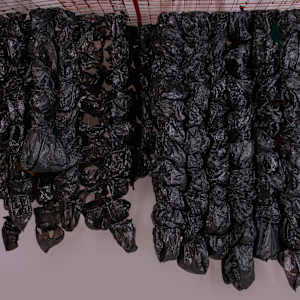 Cashless Society Bags (About Black and the Bag Wall Series) by Amarachi Okafor (Orie) 