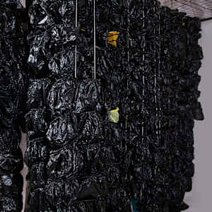 We Trusted, So We Gave You Our Hearts, Gathered in a Bag, and We Waited (About Black and the Bag Wall Series) by Amarachi Okafor (Orie) 