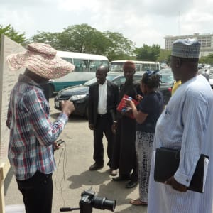 Ask Yourself, 2014 - Relational Public Art Event by Amarachi Okafor (Orie) 