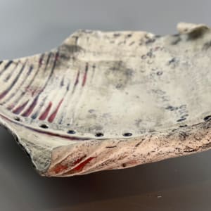 Red White and Blue Platter by Cydney Bender Reents 
