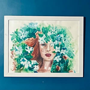 Danu (Celtic Earth-Mother Goddess) by Eileen Backman  Image: Framed