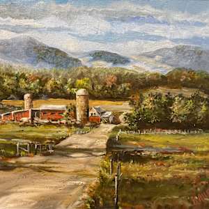 Behind Mt. Mansfield by Dave Allen