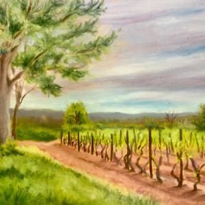 Bucks County Vineyard by Barbara Mandel