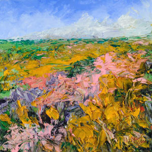 Field in Bloom by Cathy Hirsh
