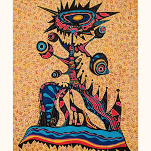 Choiba Tree Orisha Rayo by Sandra Perez-Ramos