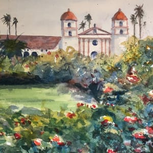 Mission Santa Barbara by Angela Lacy