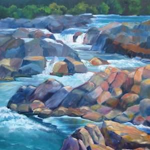 Great Falls Formations by Barbara Mandel