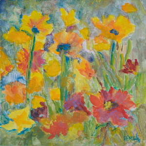 Poppies by Cathy Hirsh