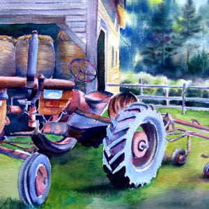 Rustic Farm by Barbara Mandel
