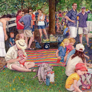 At the Kensington Labor Day Parade by Vicky Surles
