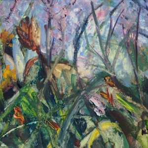 Thistle Patch by Cathy Hirsh