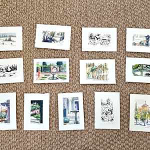 Travel Miniatures from 2024 by Jennifer Howard
